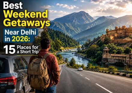 Best weekend getaways near Delhi including hill stations heritage destinations and nature escapes