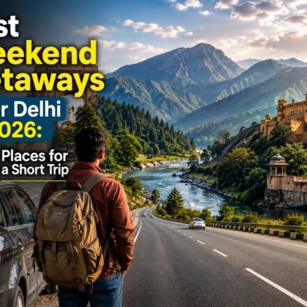 Best weekend getaways near Delhi including hill stations heritage destinations and nature escapes