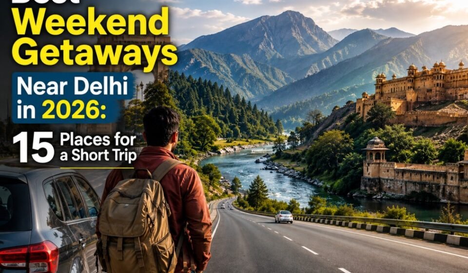 Best weekend getaways near Delhi including hill stations heritage destinations and nature escapes