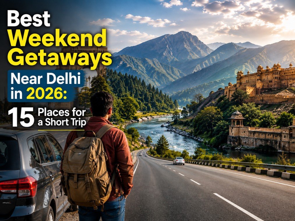 Best Weekend Getaways Near Delhi in 2026: 15 Places for a Short Trip
