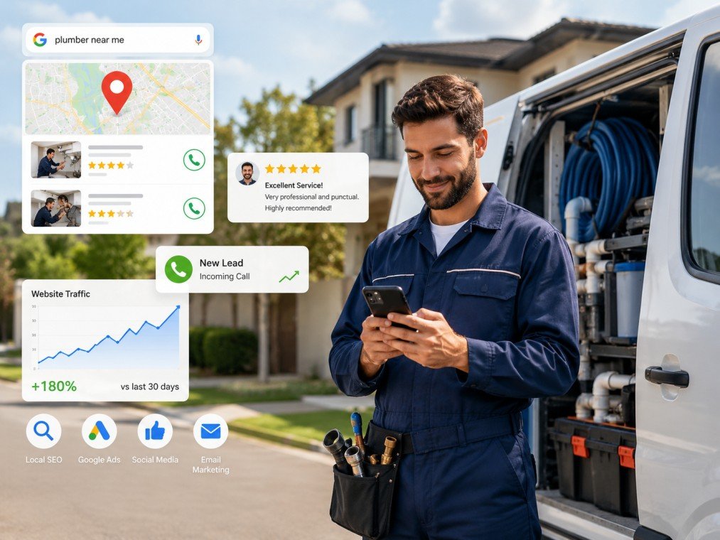 Digital Marketing for Plumber: How to Get More Customers Online
