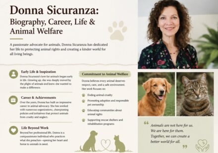 Donna Sicuranza and her work with Tait's Every Animal Matters animal welfare organization