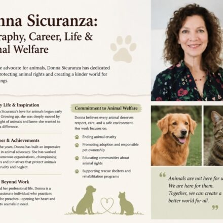 Donna Sicuranza and her work with Tait's Every Animal Matters animal welfare organization