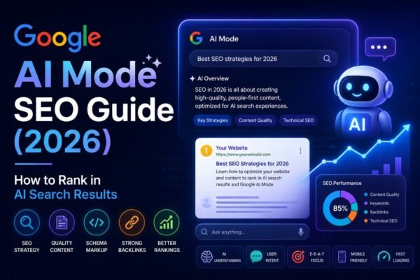 Google AI Mode SEO Guide (2026): How to Rank in AI Search Results