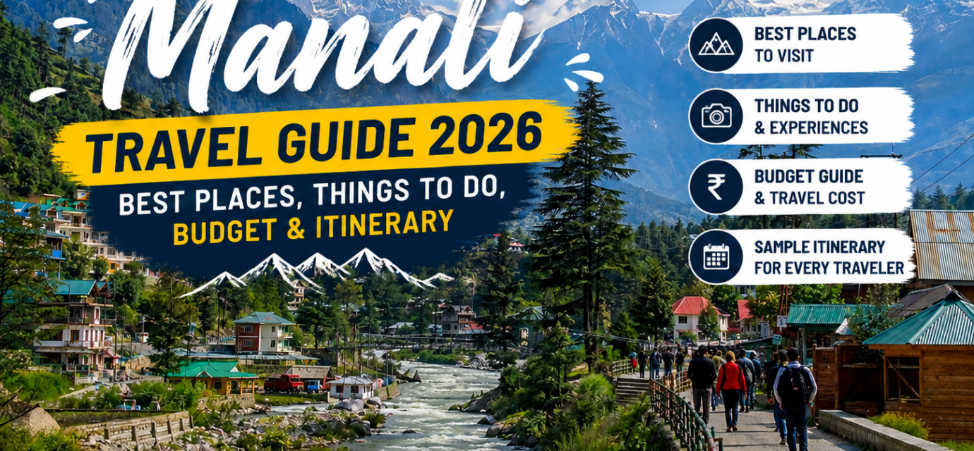 Manali Himachal Pradesh travel guide with mountains valley and scenic landscape