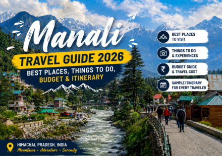 Manali Himachal Pradesh travel guide with mountains valley and scenic landscape