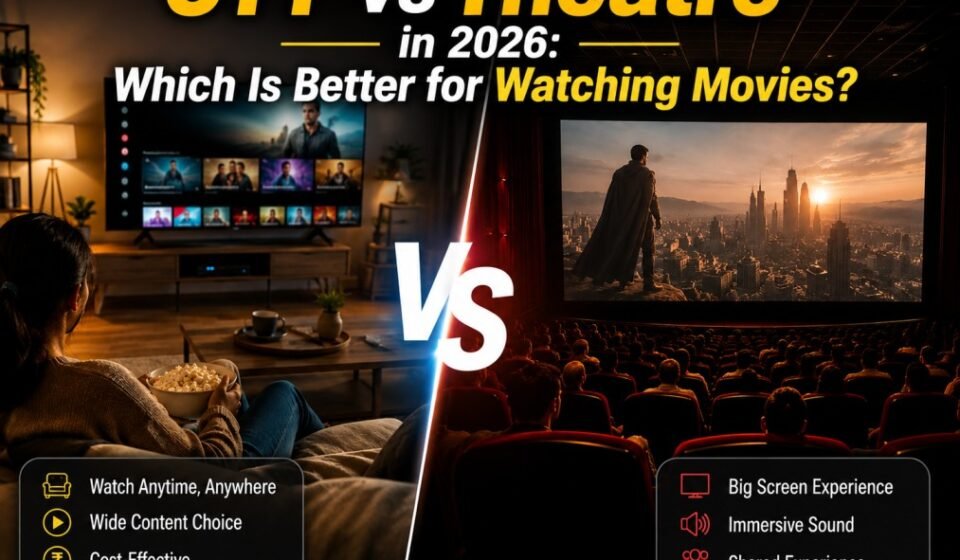 OTT streaming versus theatre movie watching experience
