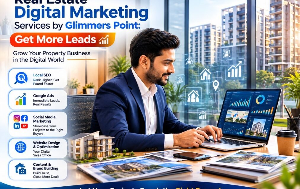 Real Estate Digital Marketing Services by Glimmers Point: Get More Leads