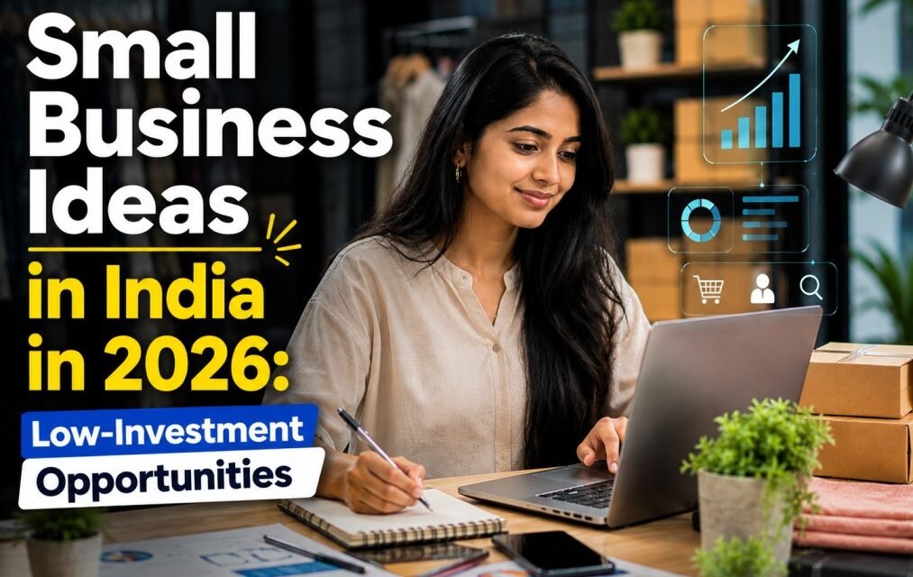 Small Business Ideas in India in 2026: Low-Investment Opportunities