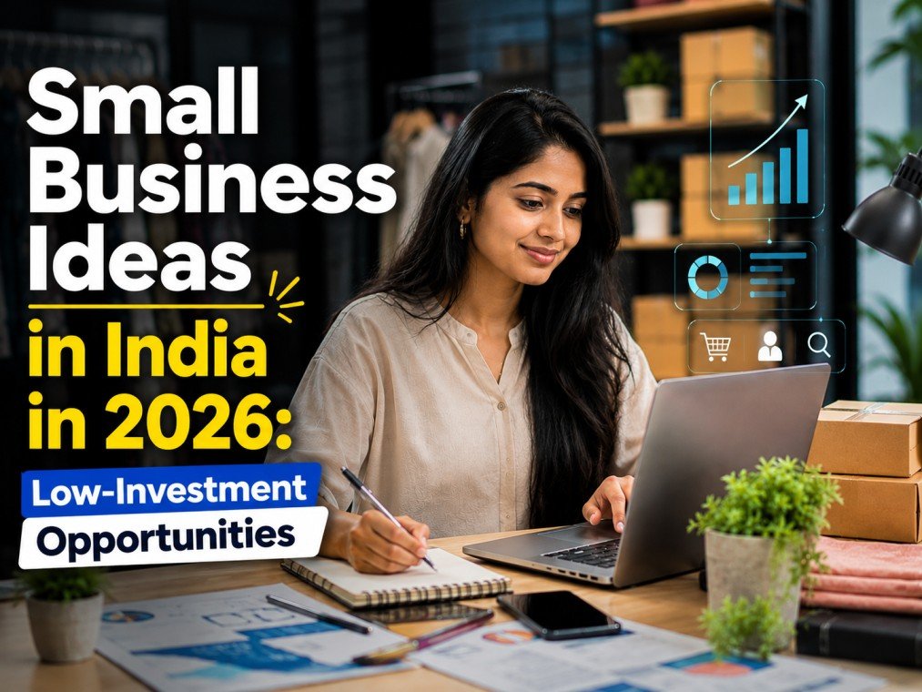 Small Business Ideas in India in 2026: Low-Investment Opportunities