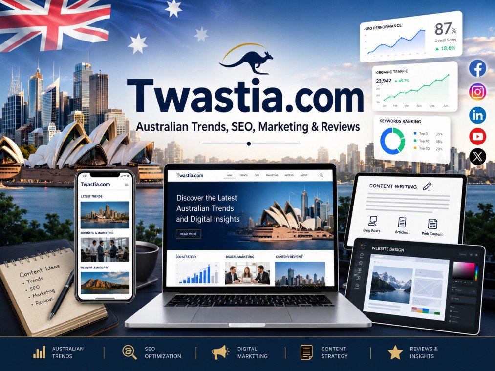 Twastia.com Explained: Australian Trends, Digital Marketing, SEO, Website Design, Content Writing & More