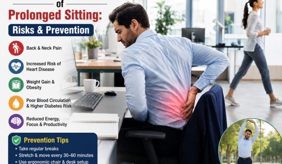 Wellhealthorganic.com: Health Hazards of Prolonged Sitting