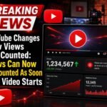 YouTube Changes How Views Are Counted: Views Can Now Be Counted As Soon As a Video Starts