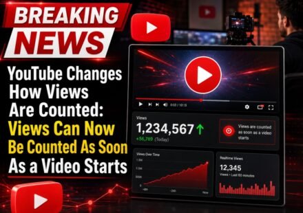 YouTube Changes How Views Are Counted: Views Can Now Be Counted As Soon As a Video Starts