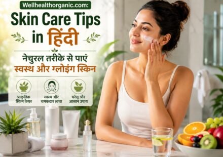 wellhealthorganic.com: Skin Care Tips in Hindi – Natural Ways to Get Healthy and Glowing Skin