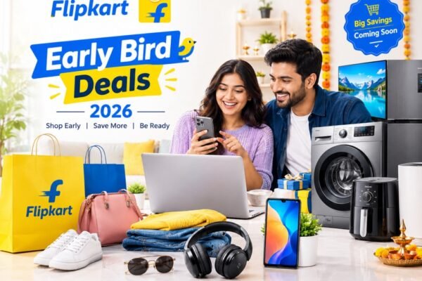 Flipkart Early Bird Deals 2026: Best Offers, Categories, Bank Discounts and How to Shop