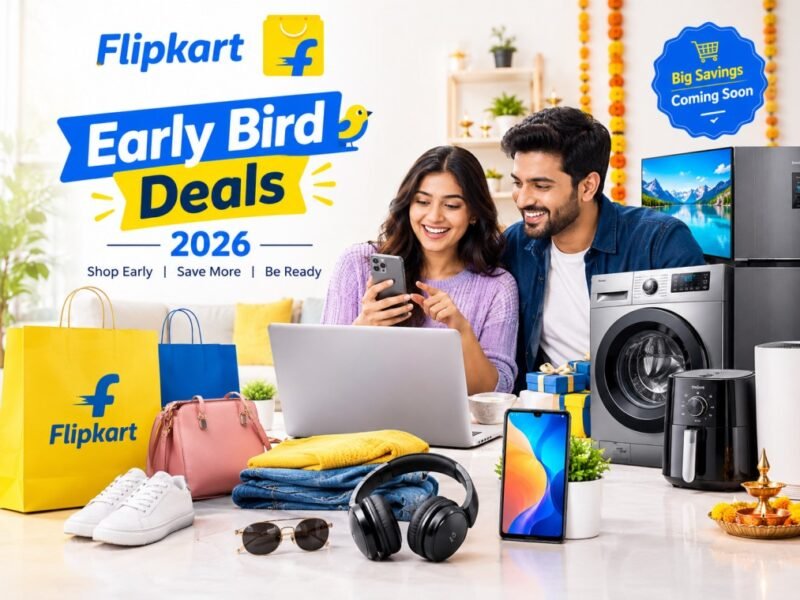 Flipkart Early Bird Deals 2026: Best Offers, Categories, Bank Discounts and How to Shop