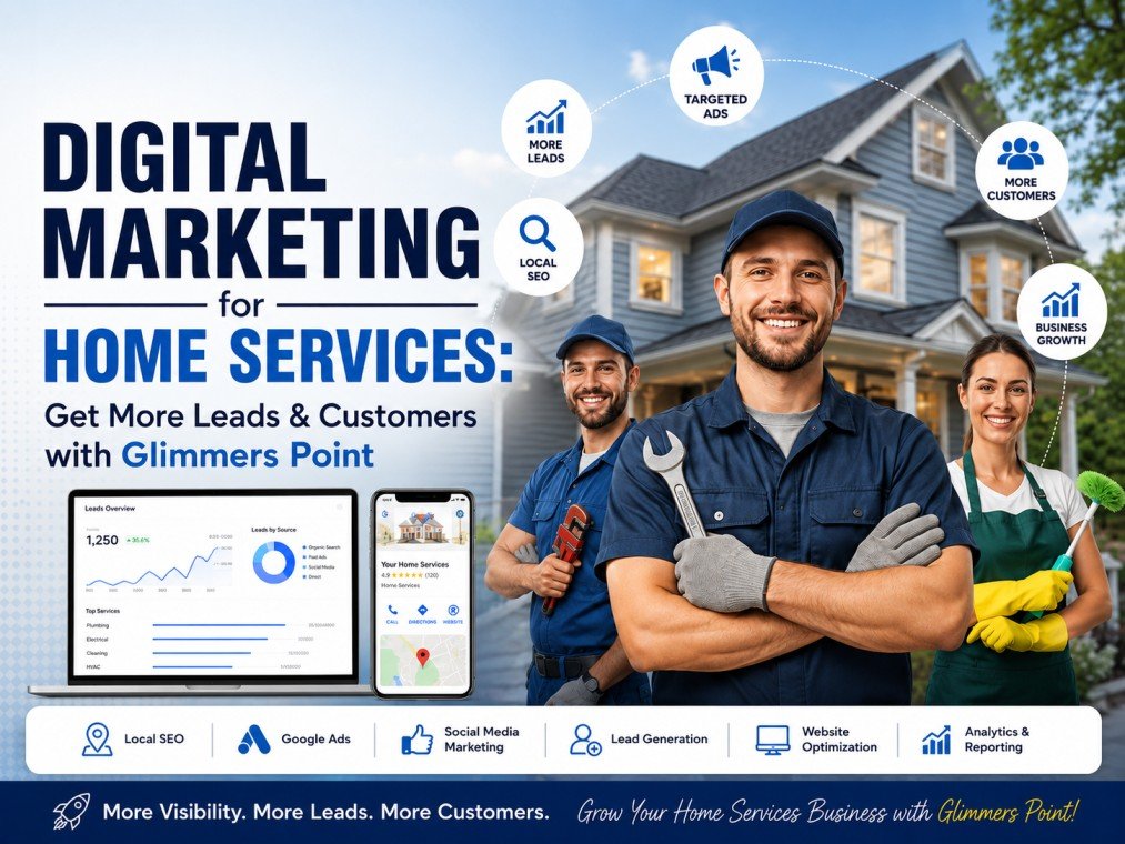 Digital Marketing for Home Services: Get More Leads & Customers with Glimmers Point