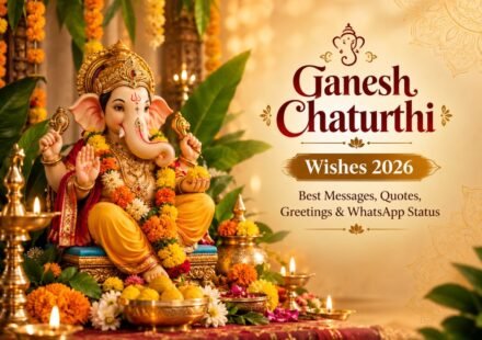 Ganesh Chaturthi Wishes 2026: Best Messages, Quotes, Greetings & WhatsApp Status