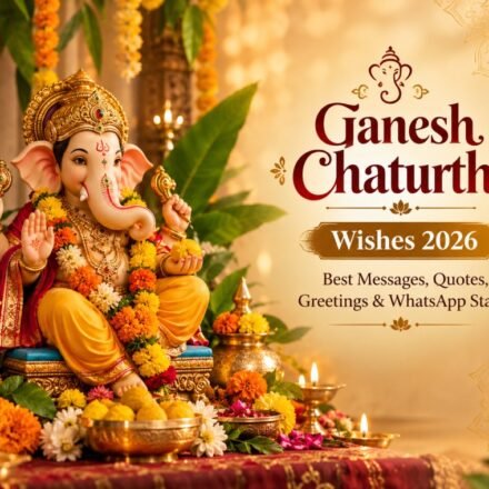 Ganesh Chaturthi Wishes 2026: Best Messages, Quotes, Greetings & WhatsApp Status