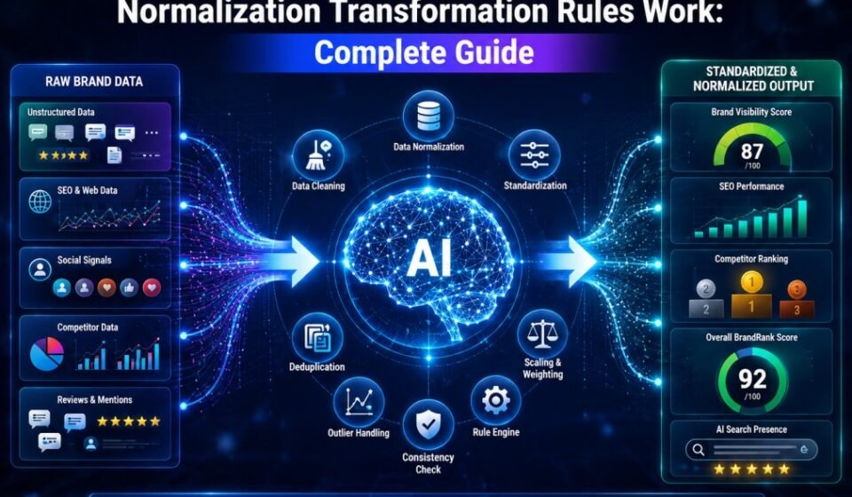 How BrandRank.ai Normalization Transformation Rules Work: Complete Guide