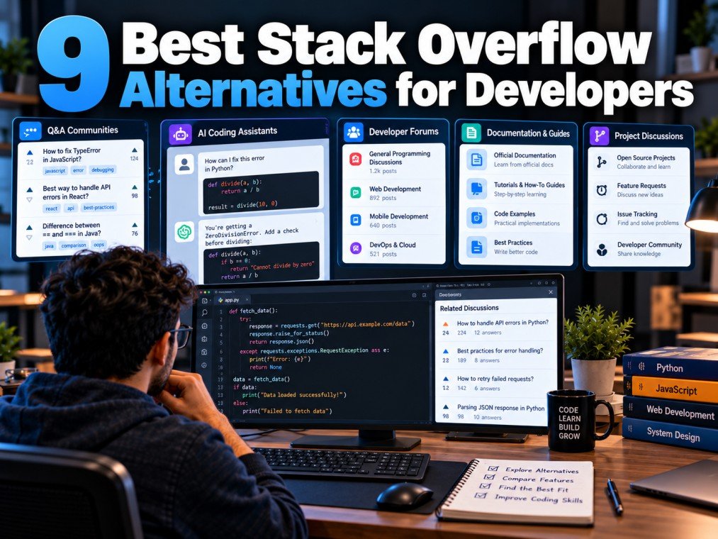 9 Best Stack Overflow Alternatives for Developers