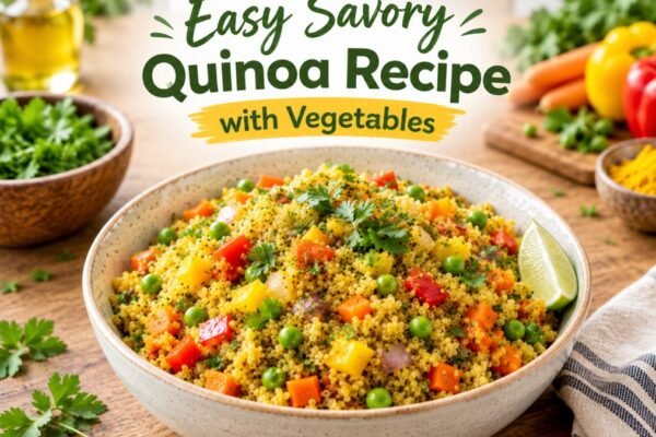 Easy Savory Quinoa Recipe with Vegetables – Healthy & Flavorful