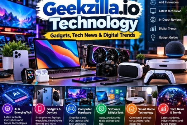 Geekzilla.io Technology: Gadgets, Tech News & Digital Trends
