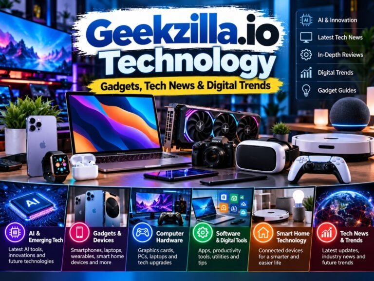 Geekzilla.io Technology: Gadgets, Tech News & Digital Trends