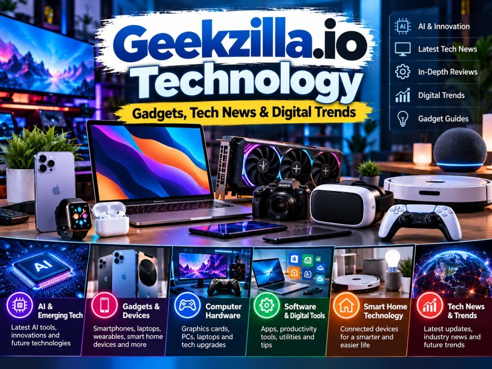 Geekzilla.io Technology: Gadgets, Tech News & Digital Trends