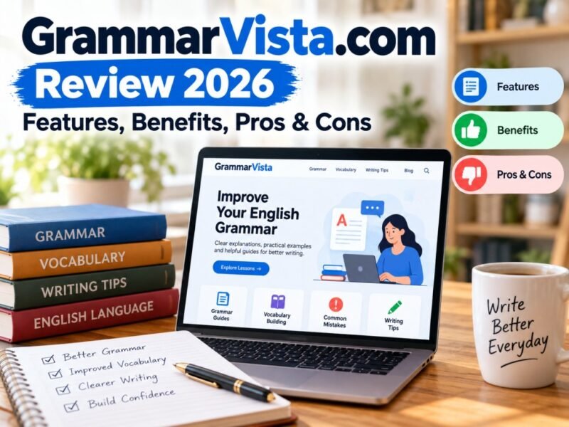 GrammarVista.com Review 2026: Features, Benefits, Pros & Cons