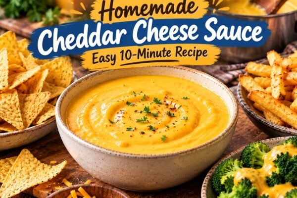Homemade Cheddar Cheese Sauce: Easy 10-Minute Recipe