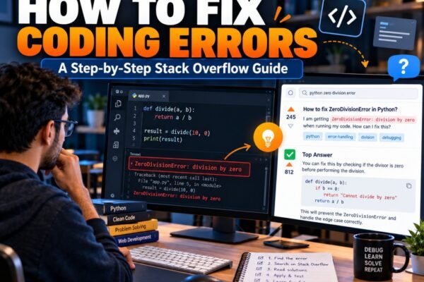 How to Use Stack Overflow to Fix Coding Errors: A Step-by-Step Guide