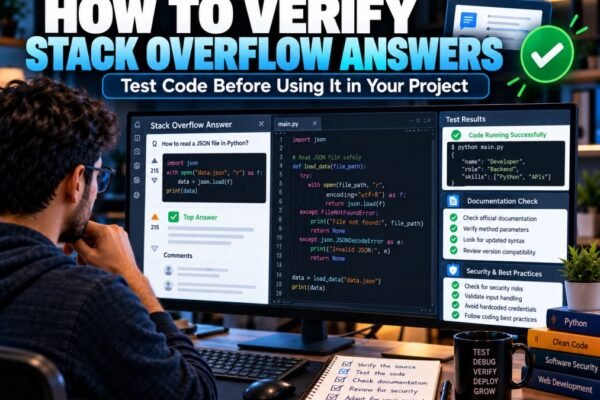 How to Verify Stack Overflow Answers Before Using Code in Your Project