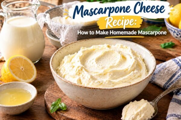 Mascarpone Cheese Recipe: How to Make Homemade Mascarpone