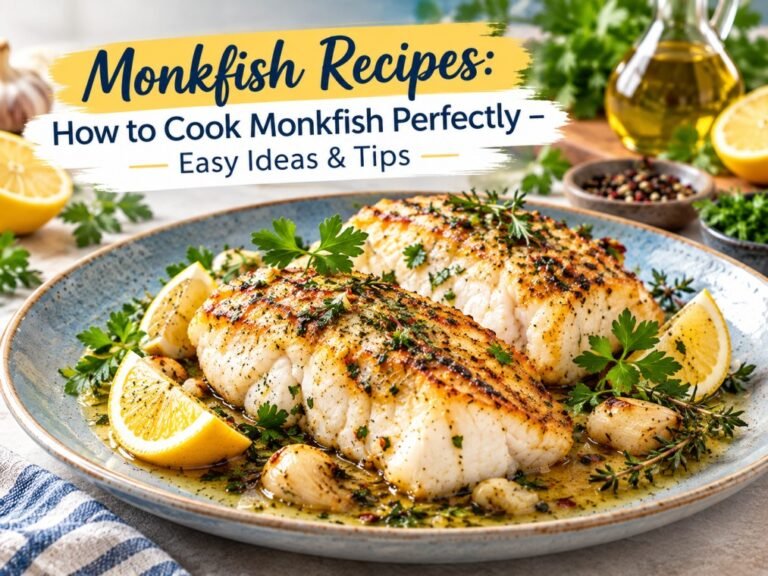 Monkfish Recipes: How to Cook Monkfish Perfectly – Easy Ideas & Tips