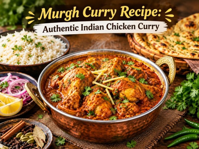Murgh Curry Recipe: How to Make Authentic Indian Chicken Curry