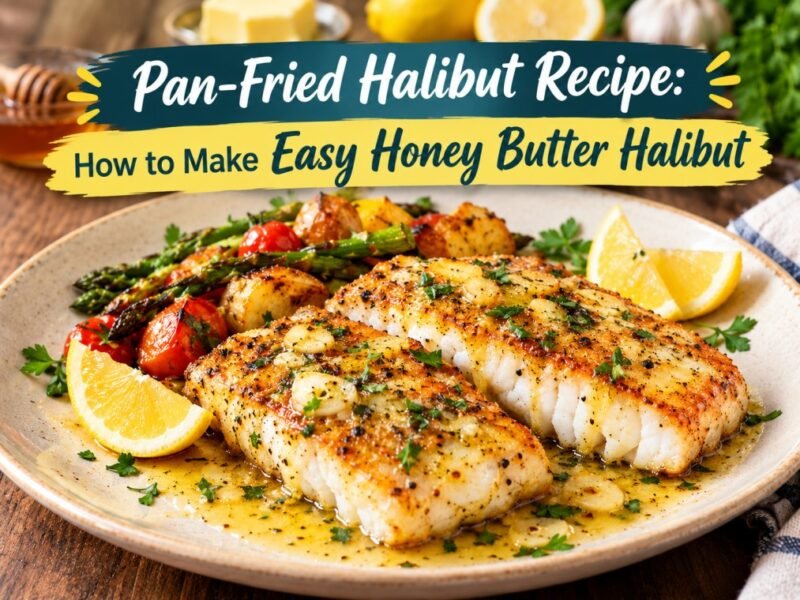 Pan-Fried Halibut Recipe: How to Make Easy Honey Butter Halibut