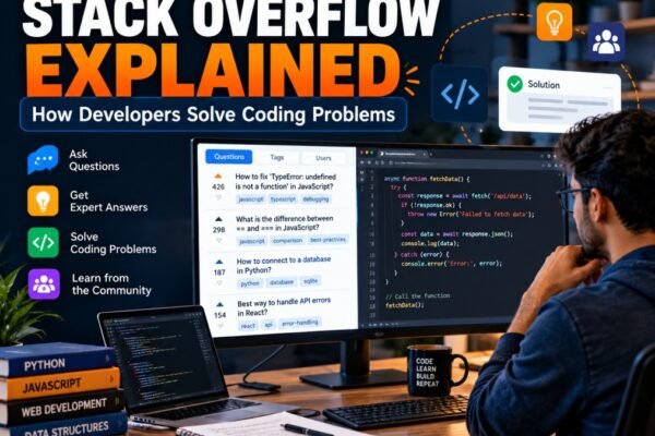 Stack Overflow Explained: How Developers Use It to Solve Coding Problems and Learn Programming