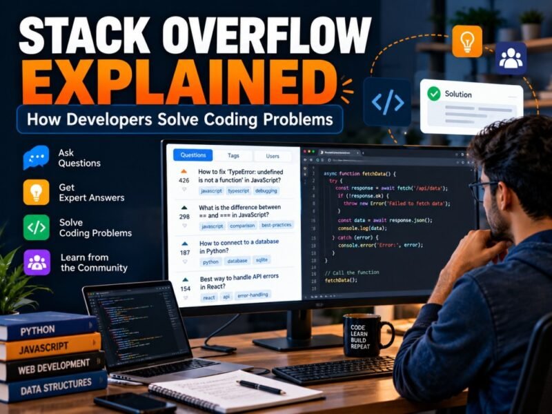 Stack Overflow Explained: How Developers Use It to Solve Coding Problems and Learn Programming