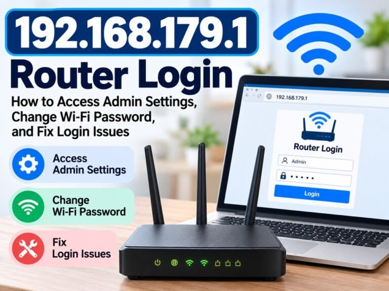 192.168.179.1 Router Login: How to Access Admin Settings, Change Wi-Fi Password, and Fix Login Issues