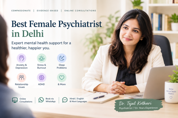 Best Female Psychiatrist in Delhi: How To Find the Right Psychiatrist for Your Mental Health