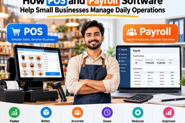 How POS and Payroll Software Help Small Businesses Manage Daily Operations