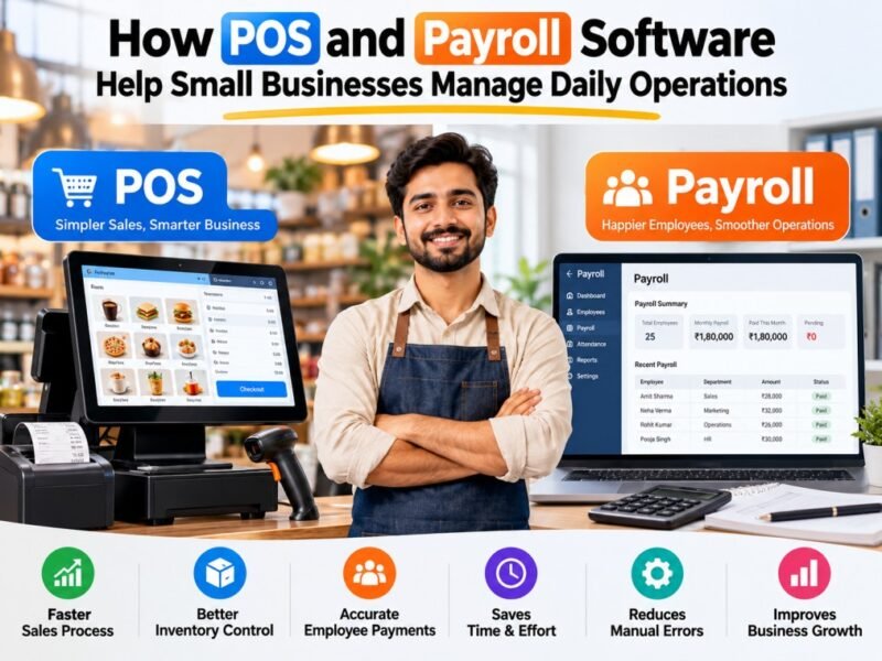 How POS and Payroll Software Help Small Businesses Manage Daily Operations
